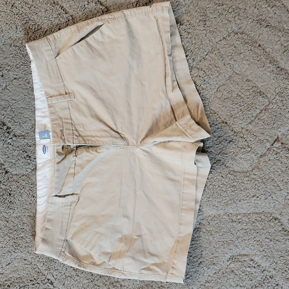 3" inseam light kakhi Chino short